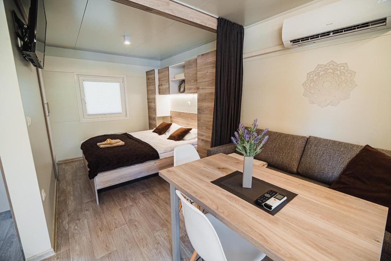 Premium Mobile Tree House With Thermal Riviera Tickets Catez ob Savi Exterior foto